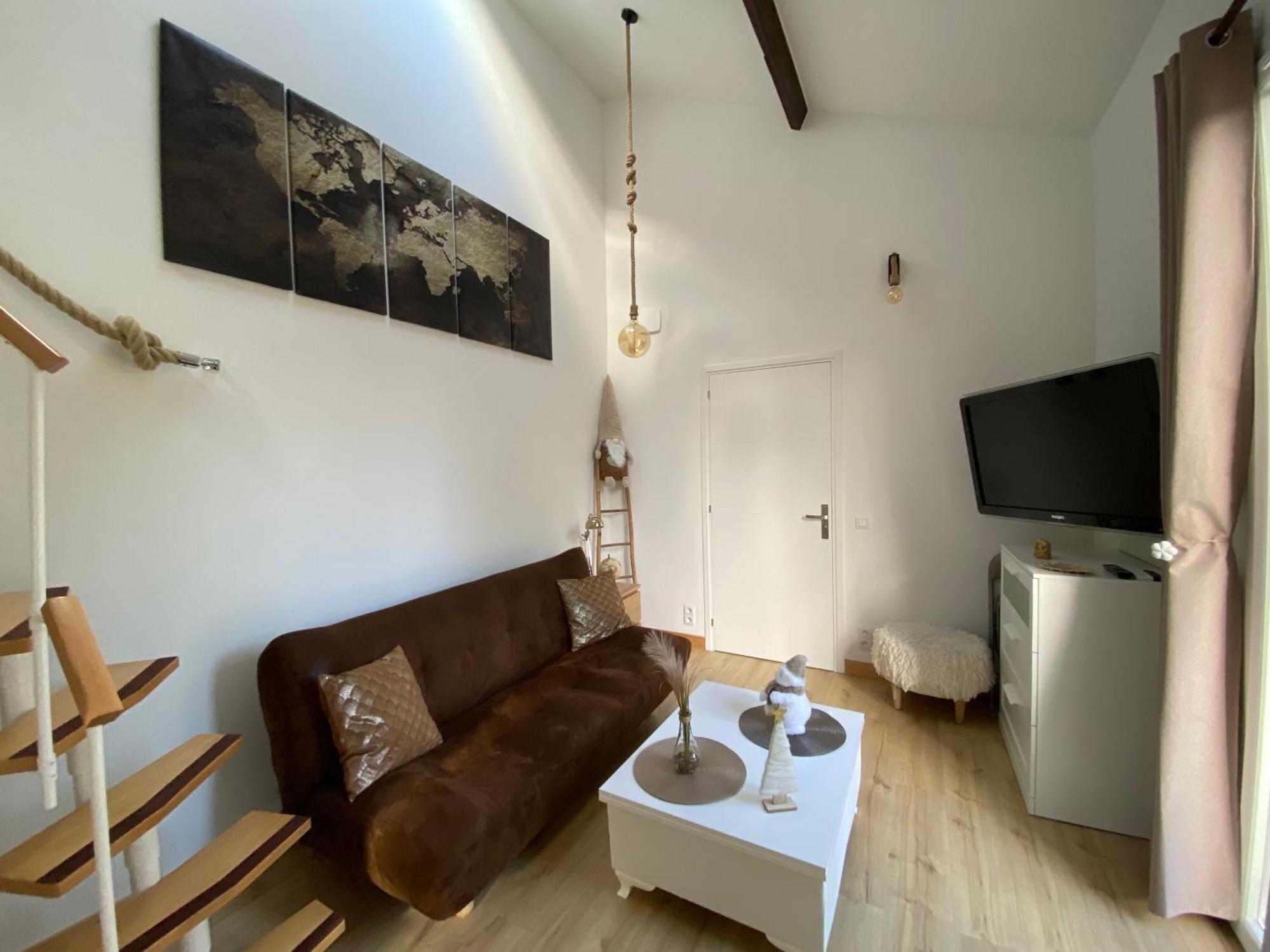 The Little Oak - Tiny House With Bed On Mezzanine & Terrace - From 1 To 4 P Disney, Paris & Cdg Pomponne エクステリア 写真