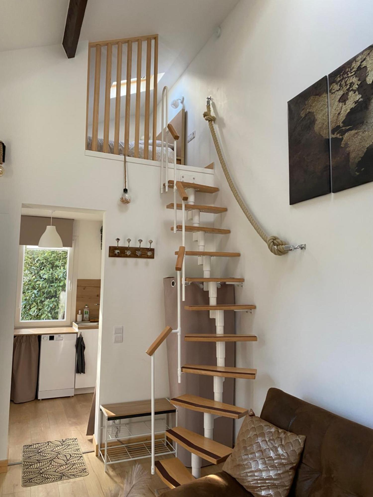 The Little Oak - Tiny House With Bed On Mezzanine & Terrace - From 1 To 4 P Disney, Paris & Cdg Pomponne エクステリア 写真