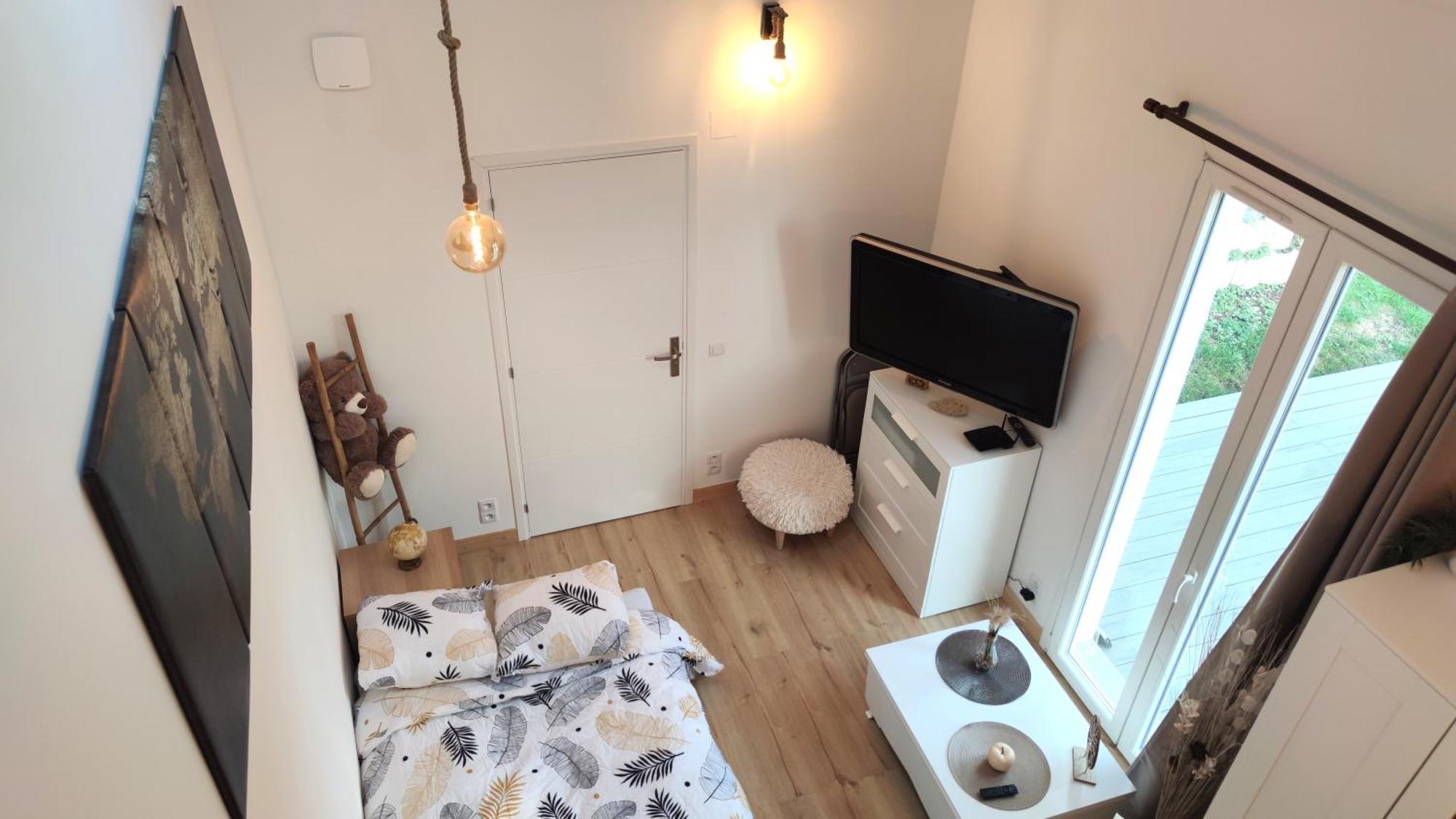 The Little Oak - Tiny House With Bed On Mezzanine & Terrace - From 1 To 4 P Disney, Paris & Cdg Pomponne エクステリア 写真