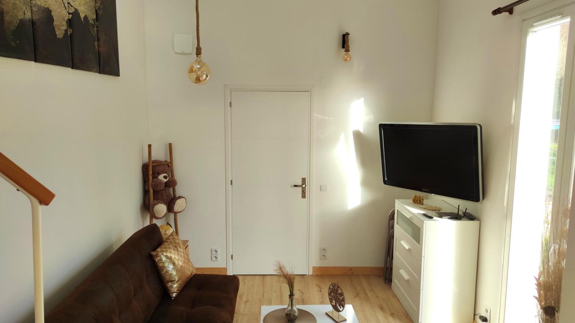 The Little Oak - Tiny House With Bed On Mezzanine & Terrace - From 1 To 4 P Disney, Paris & Cdg Pomponne エクステリア 写真