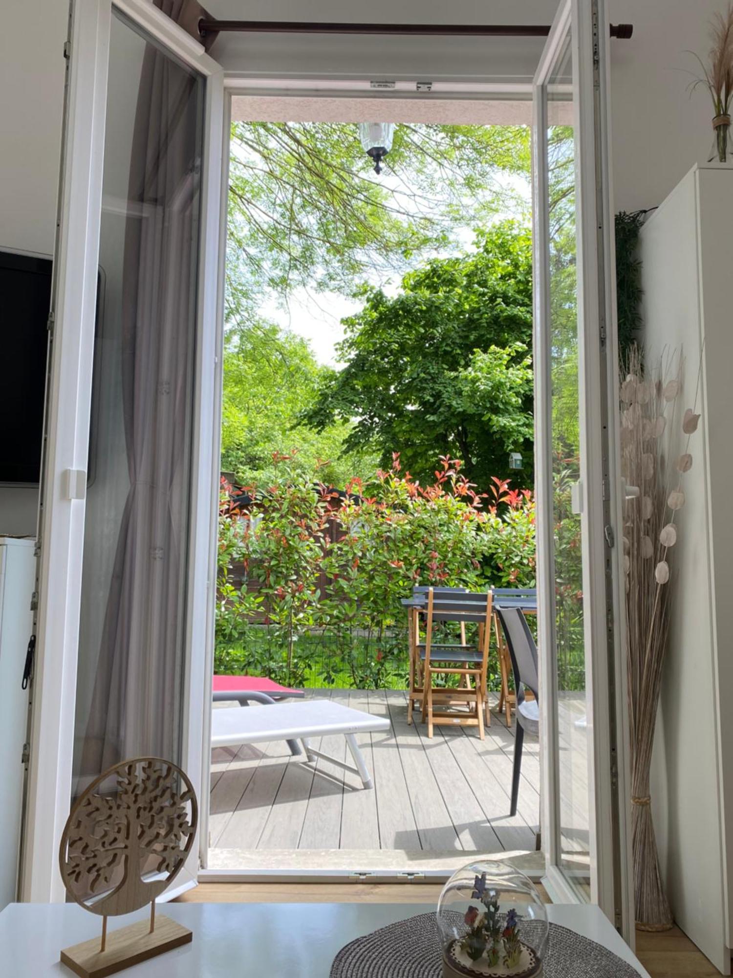The Little Oak - Tiny House With Bed On Mezzanine & Terrace - From 1 To 4 P Disney, Paris & Cdg Pomponne エクステリア 写真